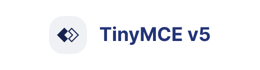TinyMCE 5